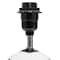 Simple Designs™ 11.5" Soccer Ball Base Table Lamp with White Shade Black Trim